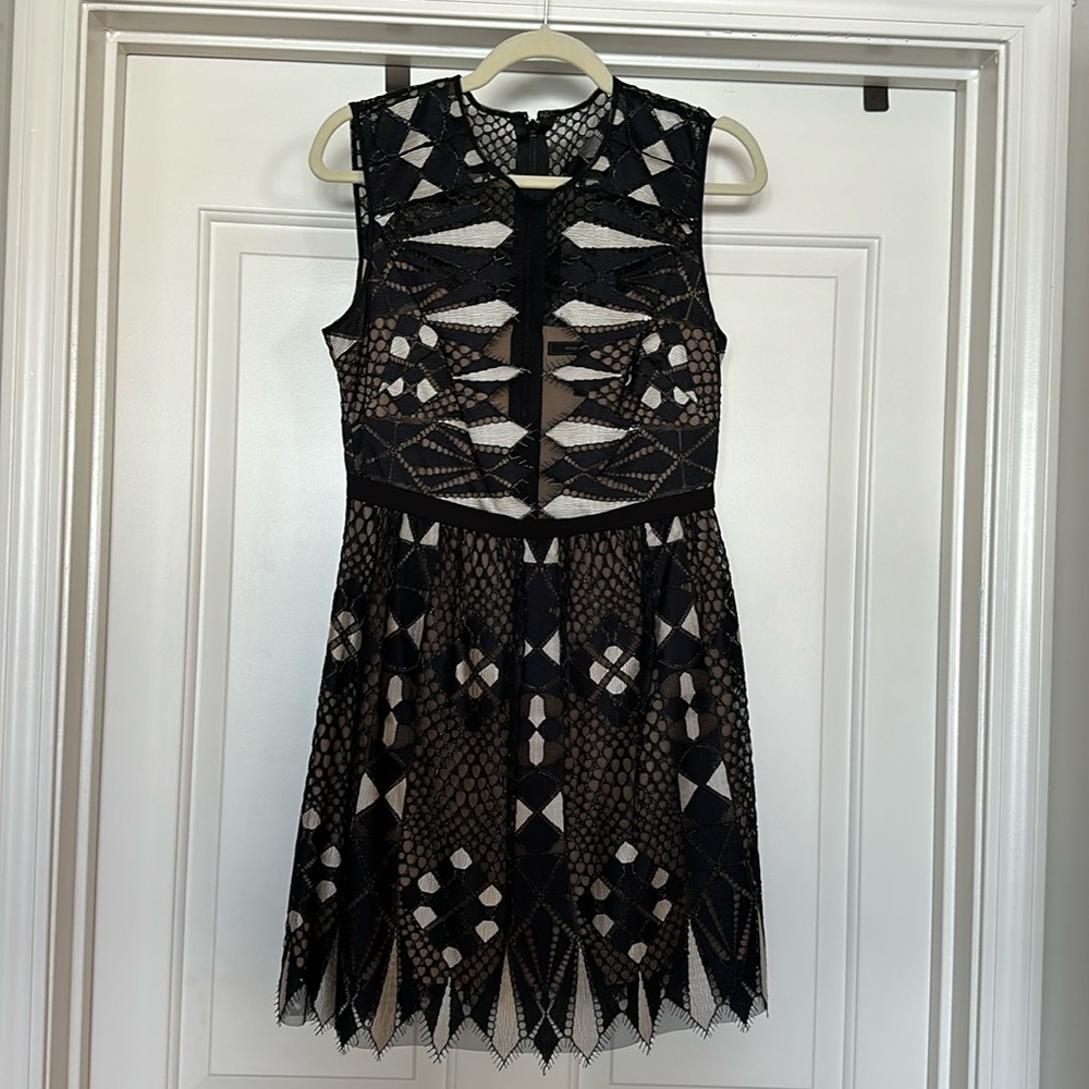 BCBG mazazria black dress size 8